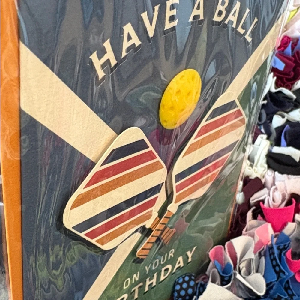 🆕Papyrus Pickleball Birthday Greeting Card